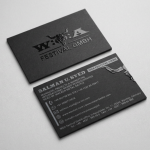 Spot UV Business Card