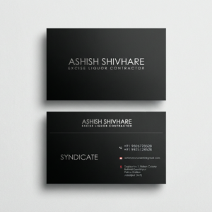 Foil Stamped Business Card
